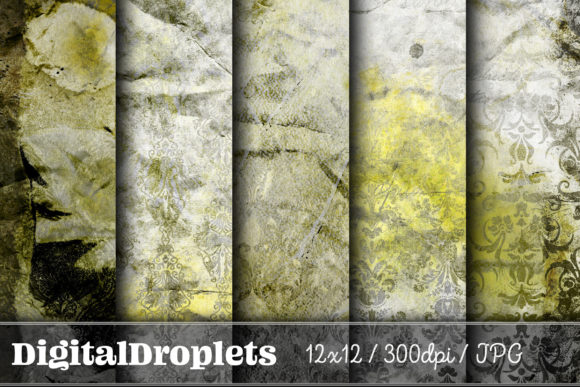 Antique Damask Prints Vol. 15.2: Vintage Texture for Modern Design