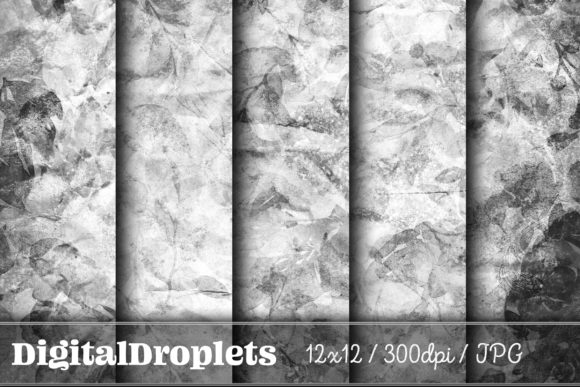 Blossoming Flowers Vol. 14: Vintage Textures for Modern Design