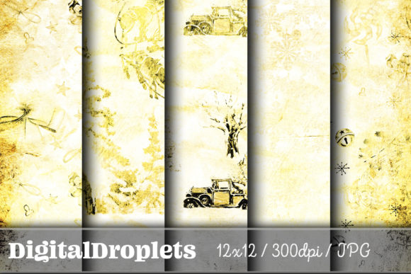 Christmas Time Vol. 12: Gothic & Grungy Design Assets