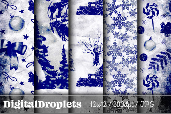 Christmas Time Vol. 22: A Gothic & Grungy Paper Collection
