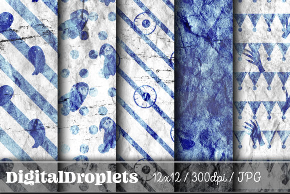 Halloween Papers Vol. 29 | Collection: Gothic Design Asset