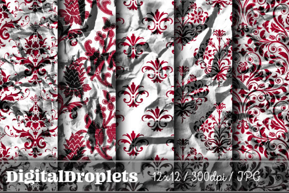 Paper Damask Vol. 9: Elevating Design with Vintage Texture