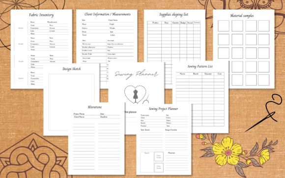 Sewing Planner Journal KDP: A Designer's Guide to Organized Creativity