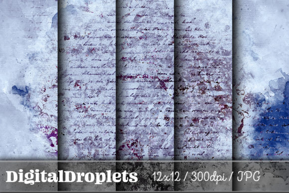 Shimmered Damask Vol. 1.1: Vintage Watercolor Elegance